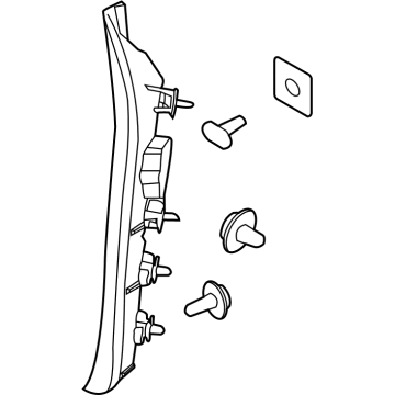 Hyundai 87330-S8000 GARNISH-T/GATE UPR,RH