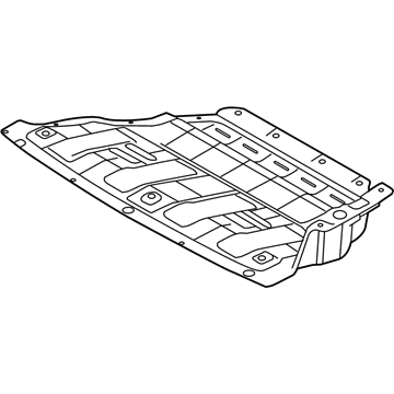 Hyundai 86691-G7500 Cover-RR BPR Under Ctr