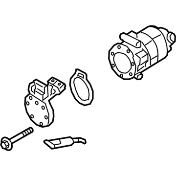 Hyundai Kona Electric A/C Compressor - 97701-K4000