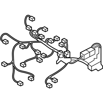 Hyundai 91450-S8011 Wiring Assembly-Control