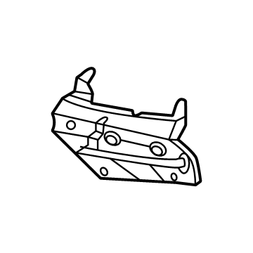 Hyundai 86694-J9NA0 Moulding-Rear Bumper,LH