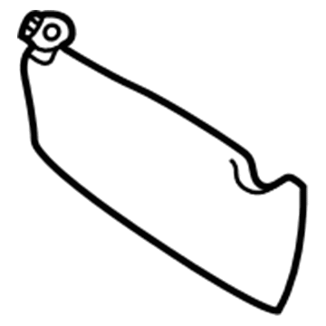 Hyundai 85201-2C800-LK Sun Visor Assembly, Left