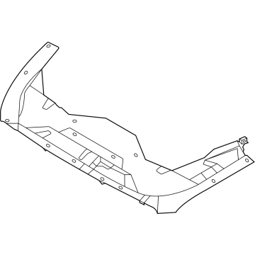 Hyundai 86390-T1000 COVER ASSY-RADIATOR GRILLE UPR