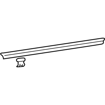 2000 Hyundai Accent Door Seal - 82210-25000