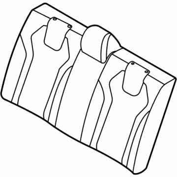 Hyundai 89360-AA050-S8S Covering-RR Seat Back