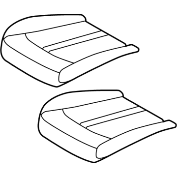 2021 Hyundai Sonata Hybrid Seat Cushion - 88200-L5060-VSN