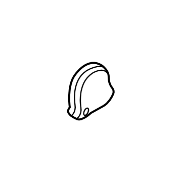 Hyundai 89292-CW000-NNB Cover-Shield Seat INR,RH