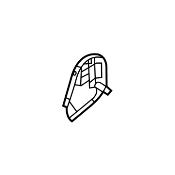 Hyundai 89293-CW000-NNB Cover Assembly-Shield OTR,RH