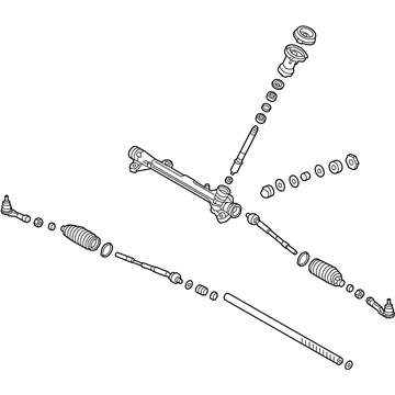 Hyundai Accent Rack And Pinion - 56500-H8000