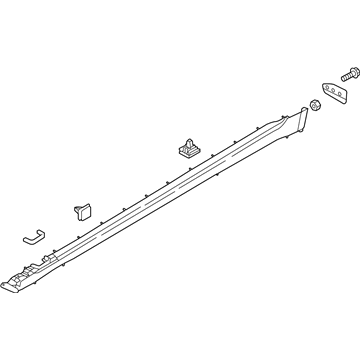 Hyundai 87751-B1800 Moulding Assembly-Side Sill,LH