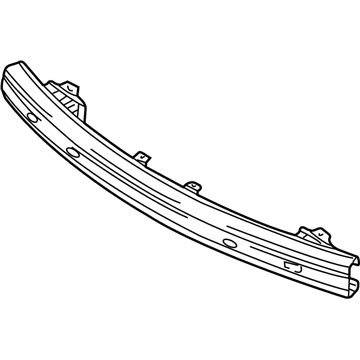 Hyundai 86530-2D000 Rail Assembly-Front Bumper