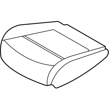 Hyundai 88160-CW020-PUA Covering Assembly-FR CUSH,LH