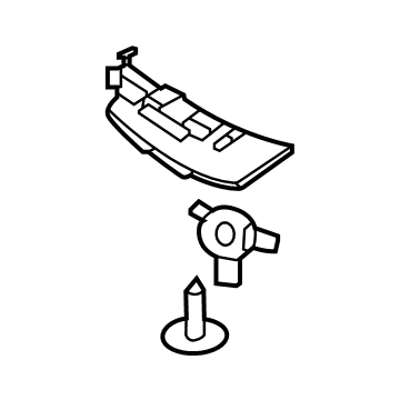 Hyundai 84652-T1000 TRAY-CONSOLE UPR