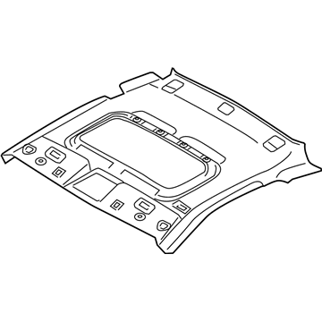 Hyundai 85401-2M550-9P Headlining Assembly