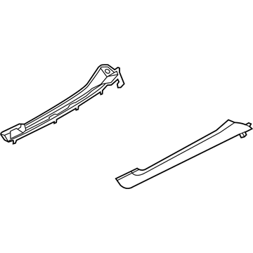 Hyundai 84657-3N100-HZ Moulding-Front,LH
