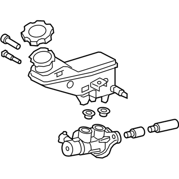 Hyundai Elantra GT Brake Master Cylinder Reservoir - 58510-G3220
