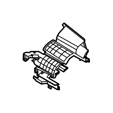Hyundai 97131-L0000 CASE-INTAKE,LWR 97131-L0000 Hyundai CASE-INTAKE,LWR Illustration 1 of 1