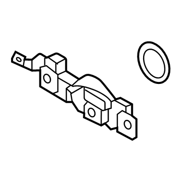 Hyundai 87396-KL000 BRKT-BACK PNL MOLDING