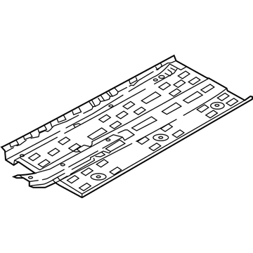 Hyundai 65110-H9000 Panel Assembly-Center Floor Side,L
