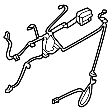 Hyundai 82398-AR080 WIRING ASSY-FR DR EXTN RH