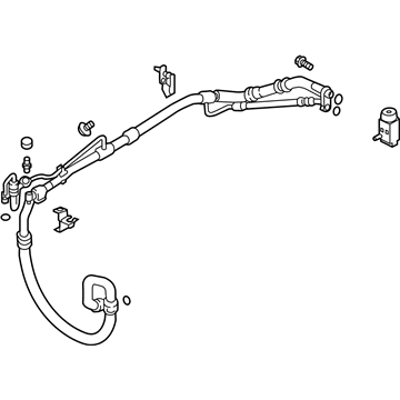 2009 Hyundai Sonata A/C Hose - 97775-2T000