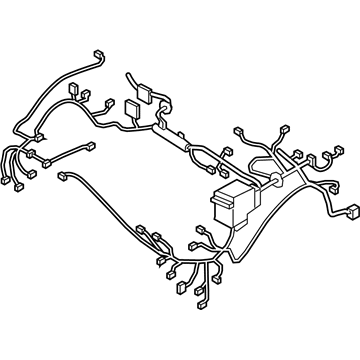 Hyundai 912C0-E6011 Wiring Assembly-Front