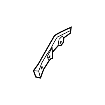Hyundai 86624-4Z000 Reinforcement-Rear Bumper Cover,RH