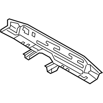 Hyundai 65631-2W000 Member Assembly-Rear Floor INTERM CROS