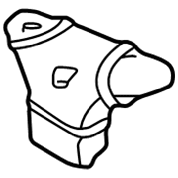2003 Hyundai Tiburon Exhaust Heat Shield - 28525-37360