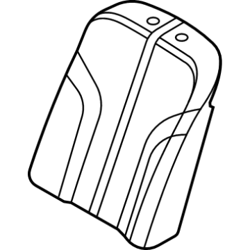 Hyundai 89460-T1100-JJF COVERING-RR SEAT BACK,RH