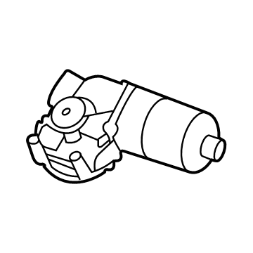 Hyundai 98110-C5500 Windshield Wiper Motor Assembly