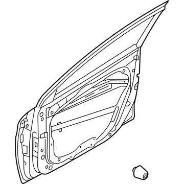 Hyundai 76004-AB000 Panel Assembly-Front Door,RH