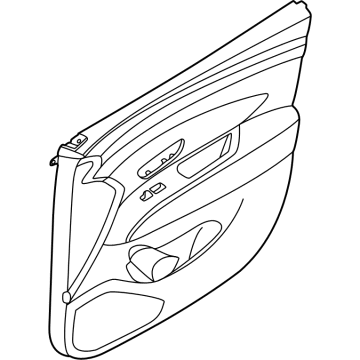 Hyundai 82305-N9000-MMH Panel Assembly-Front Door Trim,LH