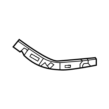 Hyundai 865B2-L0400 Bracket-FR Bumper SUPT UPR Ctr