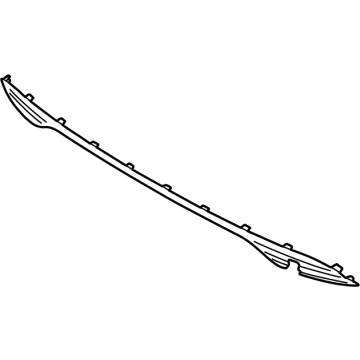 Hyundai 86696-S1500 Rear Bumper Molding Trim Lower