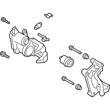 Hyundai Santa Fe Hybrid Brake Caliper - 58311-P2A50