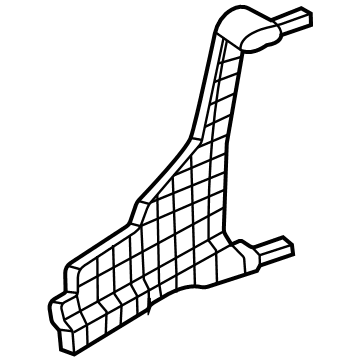 Hyundai 82482-N9000 RETAINER-FR Dr Latch RH