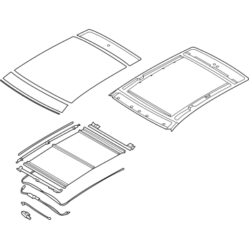 2023 Hyundai Ioniq 5 Sun Visor - 81600-GI000-YGU