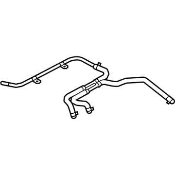 2009 Hyundai Genesis Coupe Brake Booster Vacuum Hose - 59120-2M000