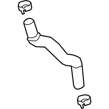 Hyundai 25414-J5400 Hose Assembly-Radiator,Upper