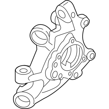 Hyundai 52711-JI000 CARRIER ASSY-REAR AXLE,RH