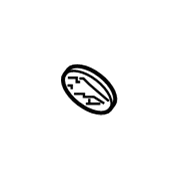 Hyundai 86320-F2300 H Logo Emblem