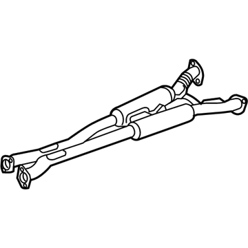 Hyundai Genesis G90 Muffler - 28650-D2320