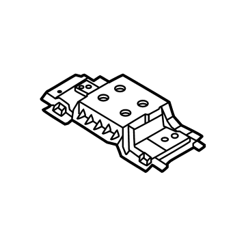 Hyundai 651D7-JI000 BRACE-CTR FLOOR TUNNEL REAR