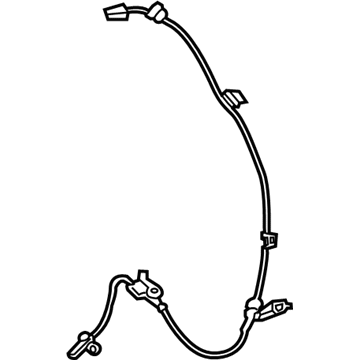 58940-S9000 Hyundai Sensor Assembly-Wheel Speed,RH Illustration 1 of 1