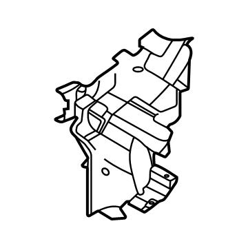 Hyundai 97206-JI000 SEPARATOR-DUAL HTR(LEFT)
