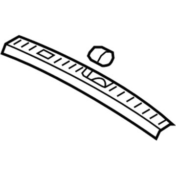 Hyundai 85770-0W000-J9 Trim-Transverse Rear