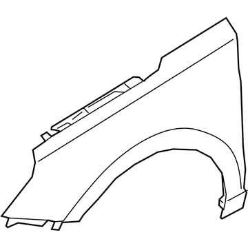 Hyundai 66310-G3000 Panel Assembly-Fender,LH