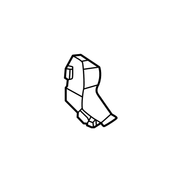 Hyundai 97282-GI000 DUCT-SHOWER,RH