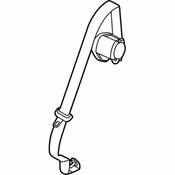 Hyundai Genesis Electrified GV70 Seat Belt - 89850-AR500-OCW